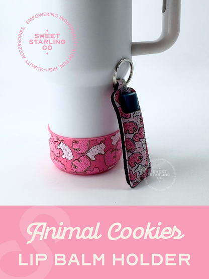 Animal Cookies Lip Balm Holder
