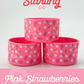 Pink Strawberries 7cm Mini Tumbler Boots