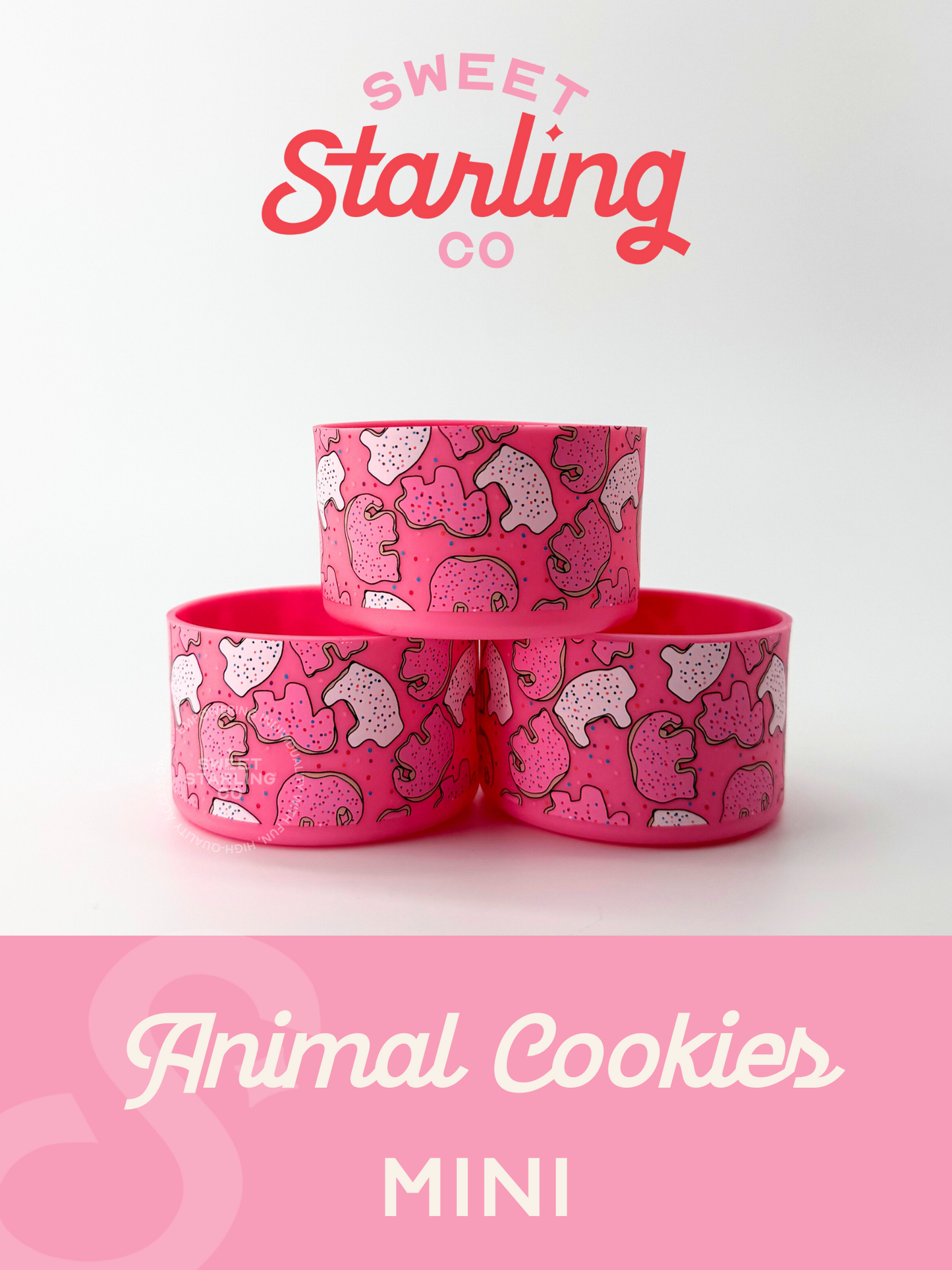 7cm Mini Animal Cookies Tumbler Boots