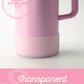 64 Oz Tumbler Boot- Transparent