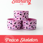 Peace Skeleton Hands Tumbler Boots