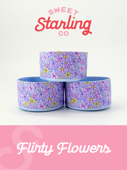 Flirty Flowers Tumbler Boots