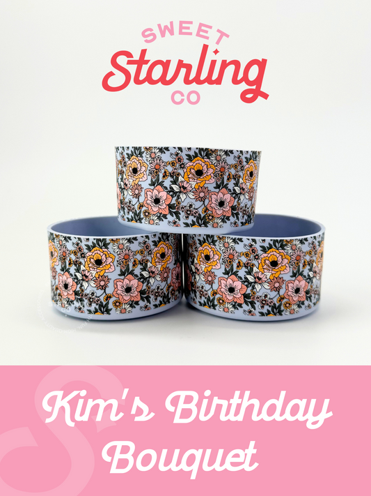 Kim’s Birthday Bouquet Tumbler Boots