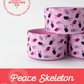 Peace Skeleton Hands Tumbler Boots