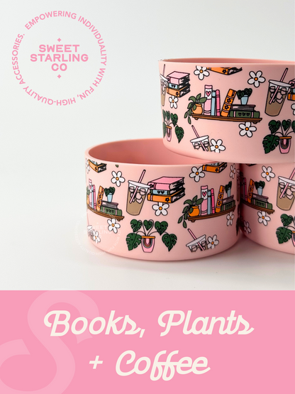 Books, Plants + Coffee Tumbler Boots