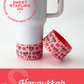 Hanukkah Tumbler Boots