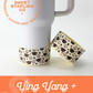 Ying Yang + Butterflies Tumbler Boots
