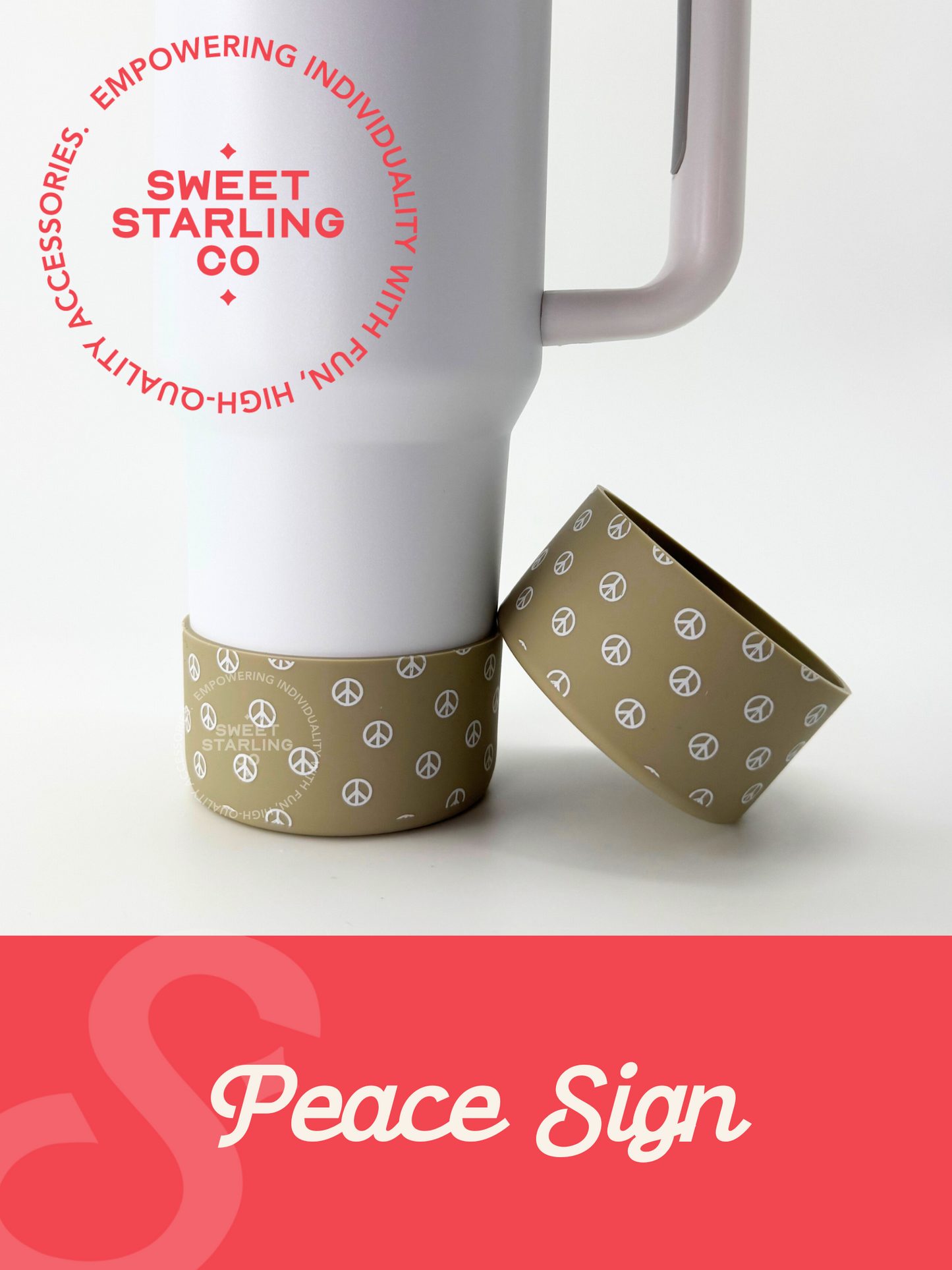 Peace Sign Tumbler Boots