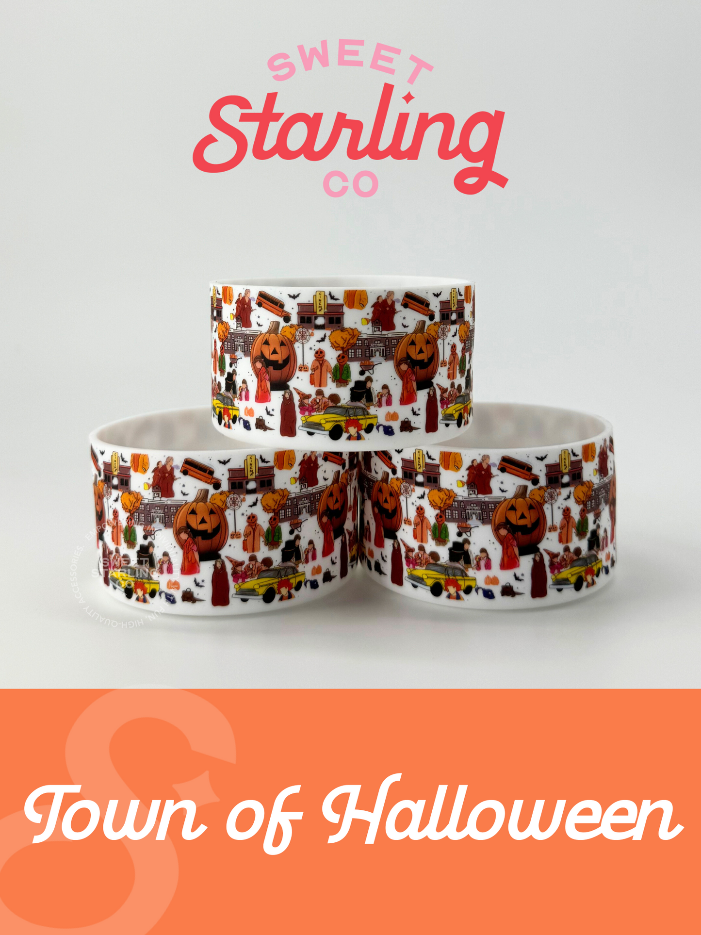 Town of Halloween Tumbler Boots