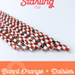 Burnt Checkered + Daisies 30 oz Reusable Straws- Wide Fit