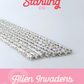 Alien Ivaders 30 oz Reusable Straws- Wide Fit