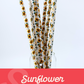 Sunflower 30 oz Reusable Straws-Wide Fit
