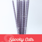 Spooky Cats 40 oz Reusable Straws- Wide Fit