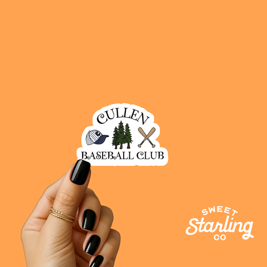 Cullen Baseball Club Sticker