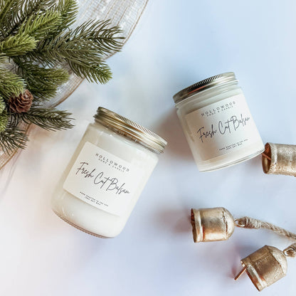 FRESH CUT BALSAM | HOLIDAY CANDLE | 100% SOY WAX | 13 OZ