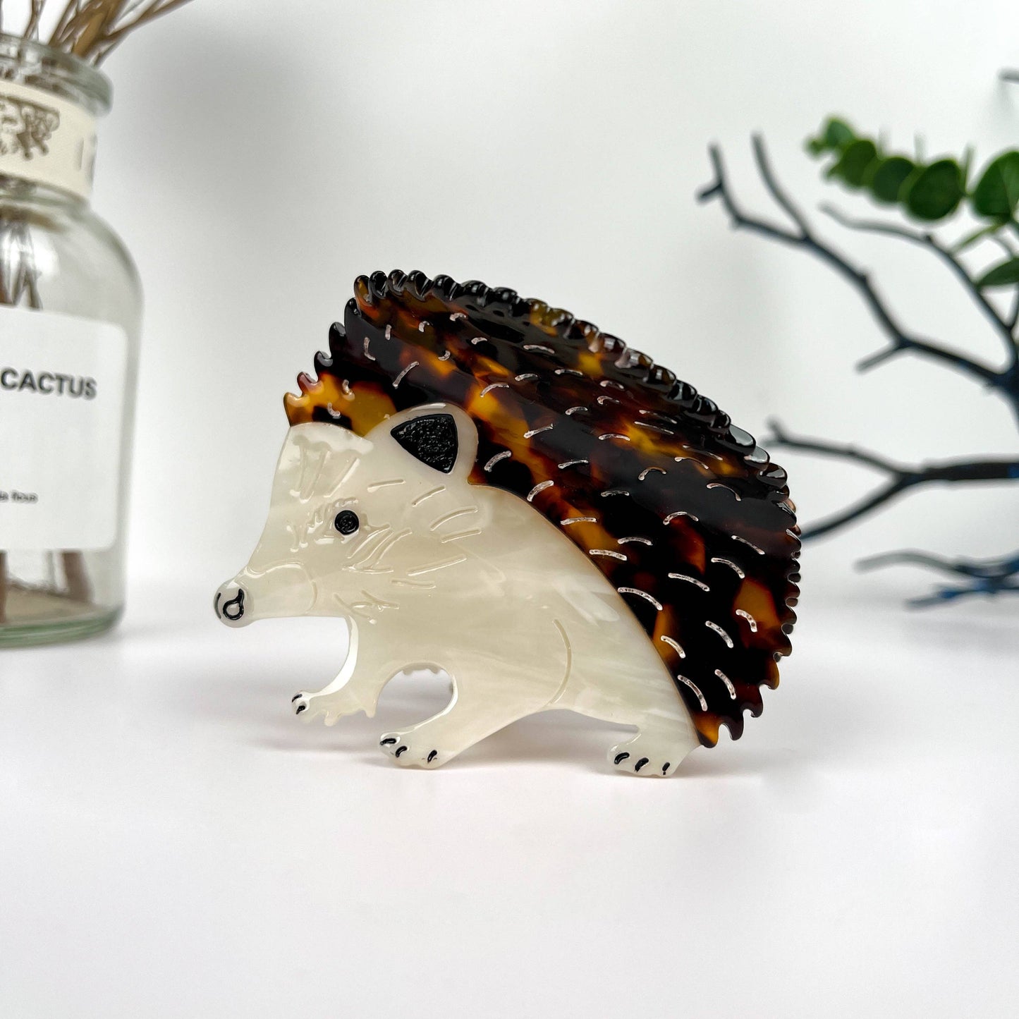 Hedgehog Hair Clip