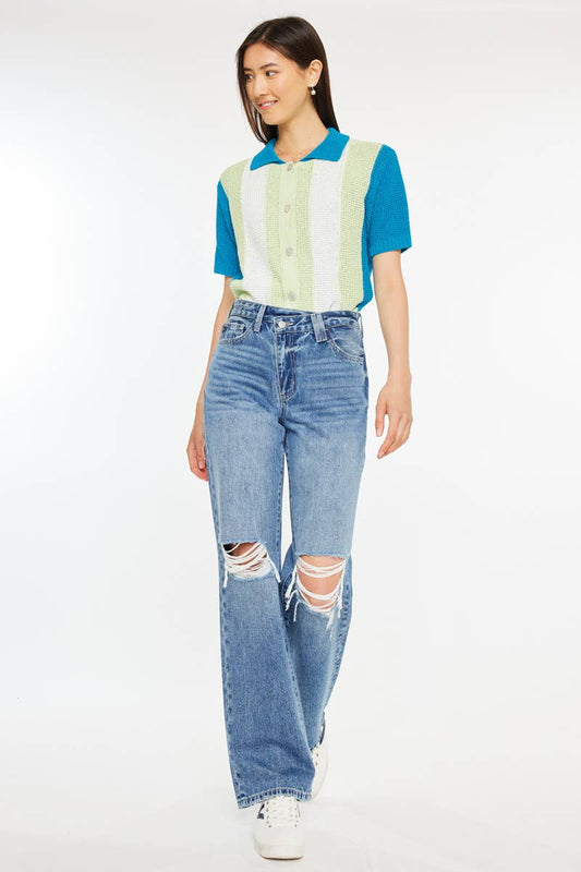 90’S CRISS CROSS STRAIGHT