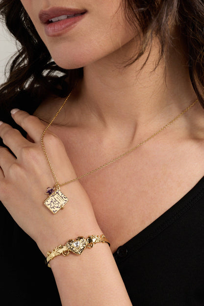 The Twilight Saga Bella & Edward Locket Cuff