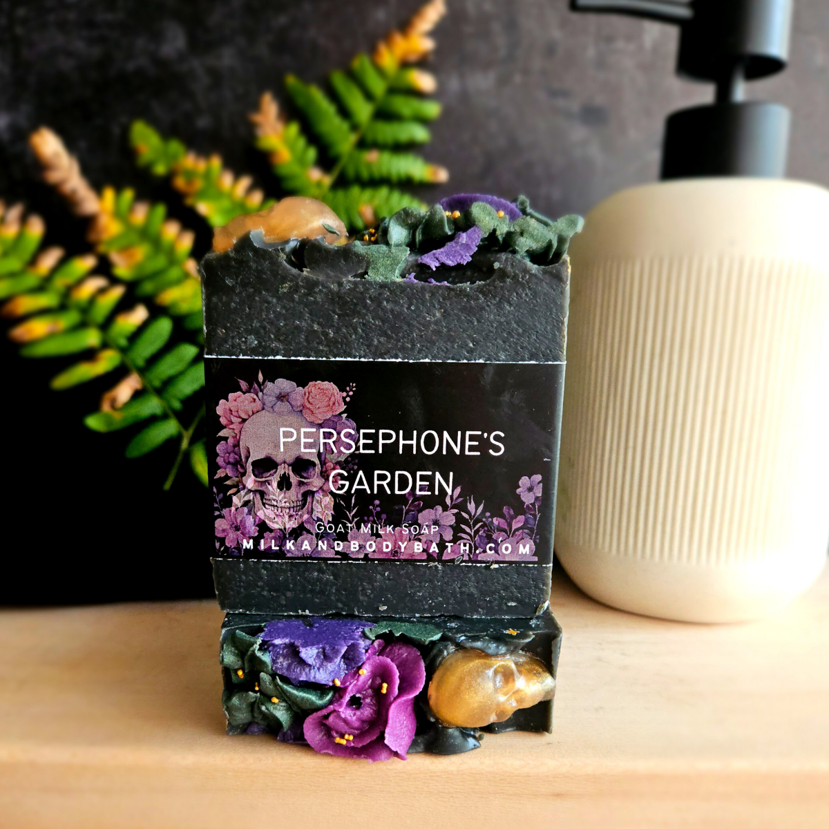 Persephone's Garden Goat Milk Soap | Halloween-themed