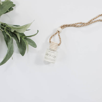 SPRING CAR DIFFUSERS: WHITE TEA & SAGE