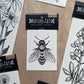 Big Bee Temporary Tattoo: 1-Pack