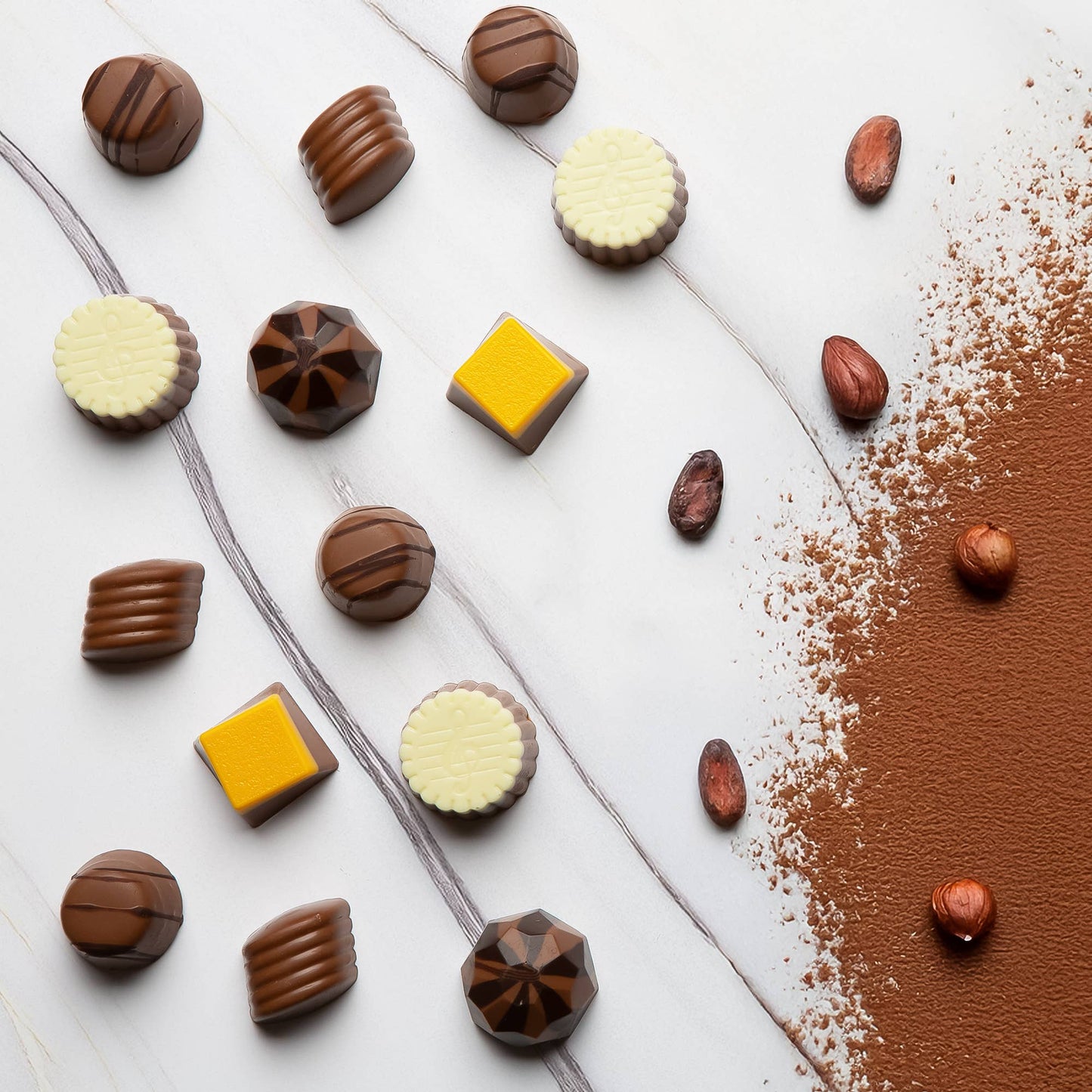 Chocolate Gift Box Gold Collection, Premium Luxury Box