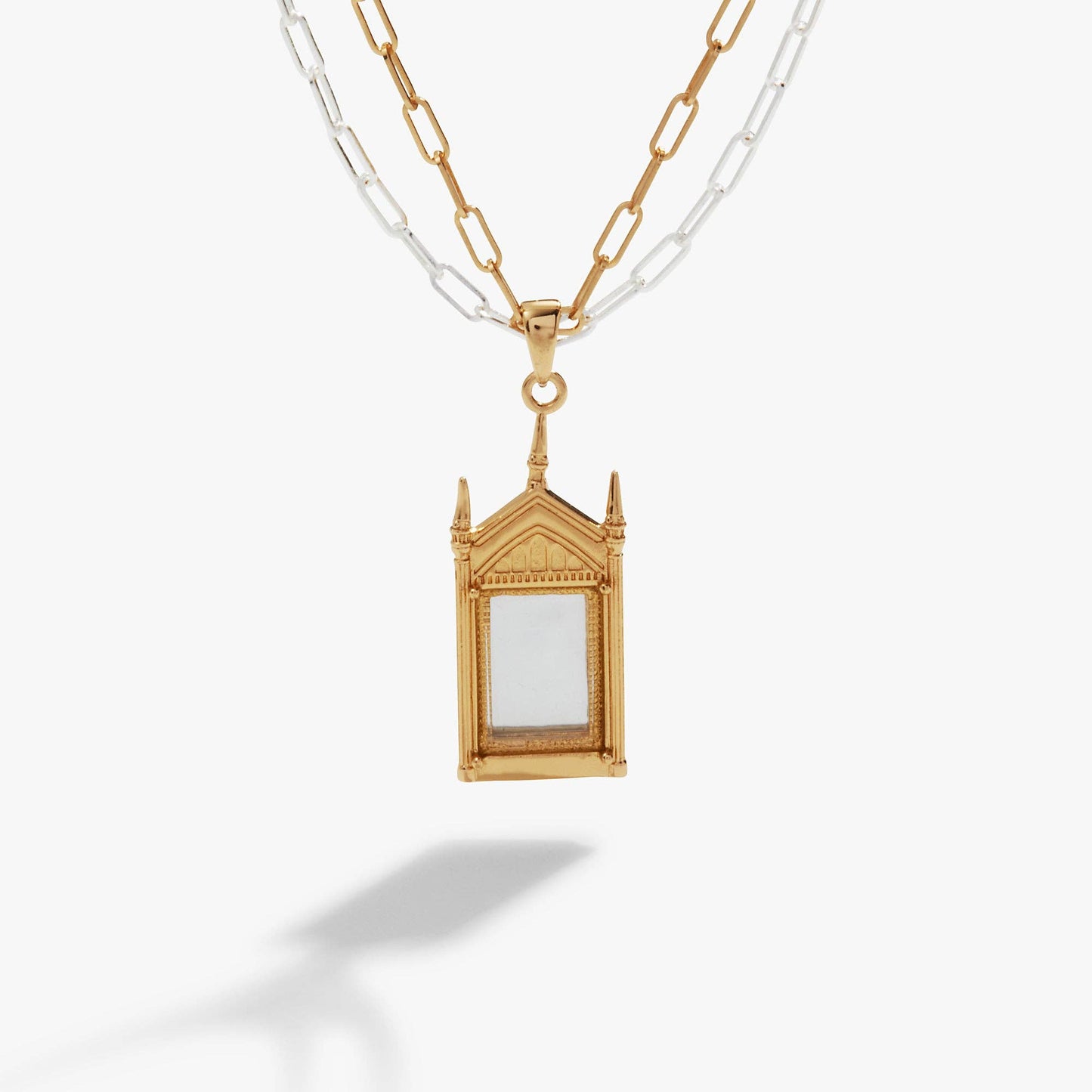 Harry Potter™ Mirror of Erised Necklace: Two Tone