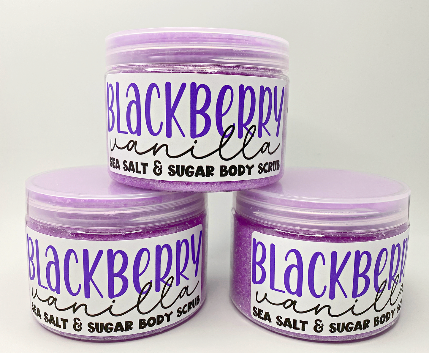 Blackberry Vanilla - Sea Salt and Sugar Body Scrub 