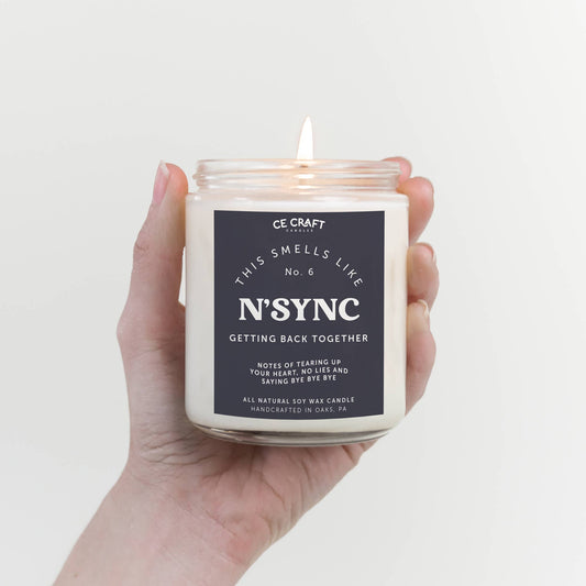This Smells Like N'SYNC Getting Back Together Candle: Standard