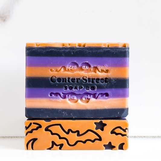 Trick or Treat Cute Halloween Handmade Soap Bar - 4oz