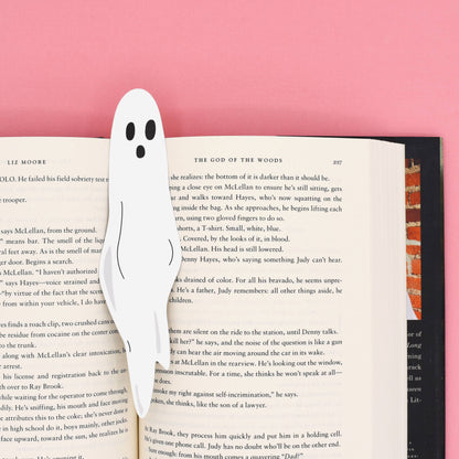 A Ghost Bookmark (it's die cut!)