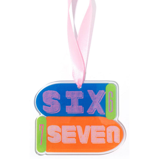 6 7 Six Seven gift 6 7 stocking stuffer gift 67 Christmas : Ornament
