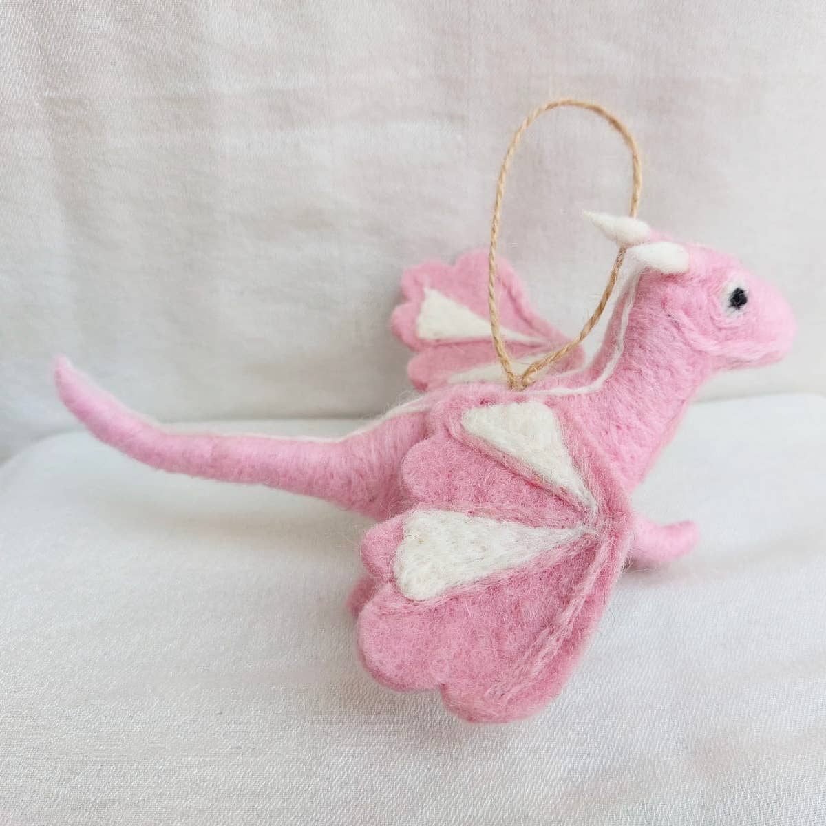 Felt Ornament - Flying Dragon: Green