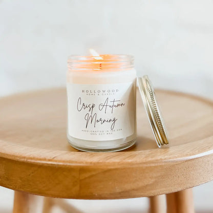 CRISP AUTUMN MORNING | FALL CANDLE | 100% SOY WAX | 8 OZ