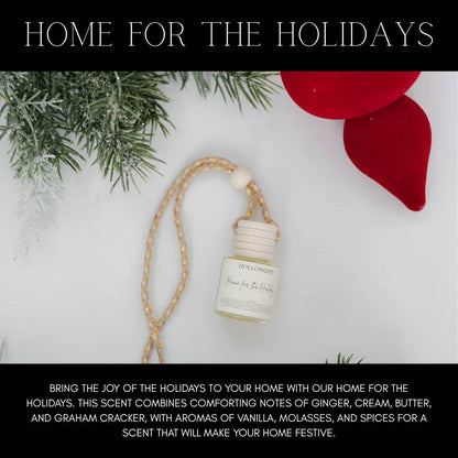 HOLIDAY CAR DIFFUSER: CASHMERE CEDAR