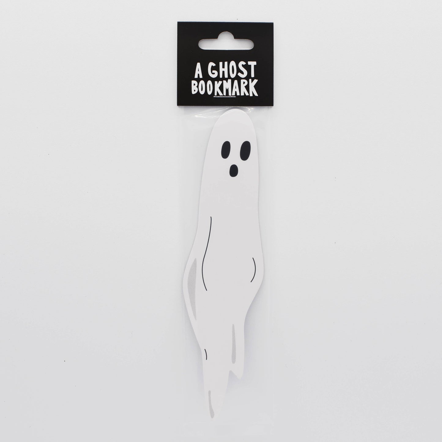 A Ghost Bookmark (it's die cut!)