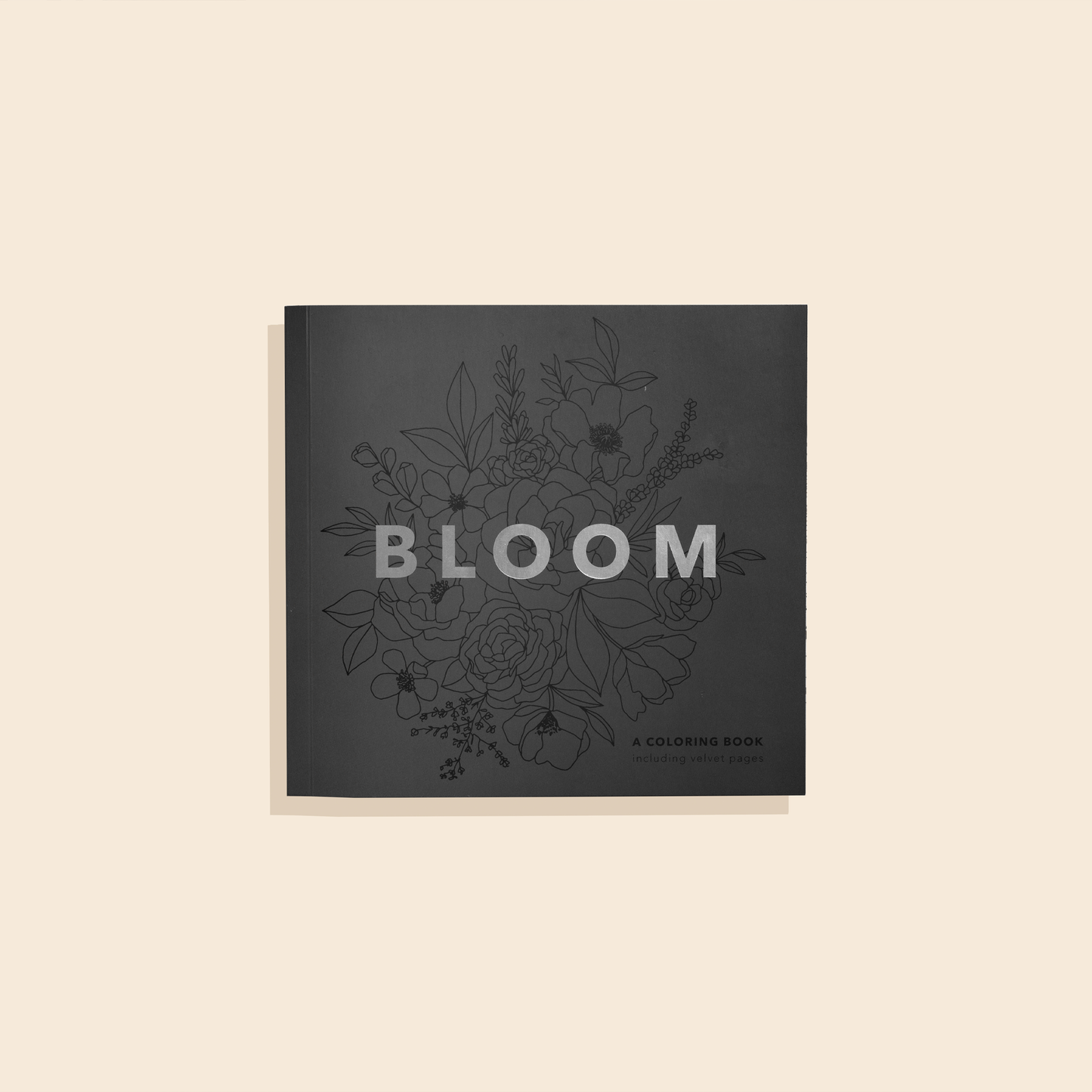 Bloom: A Stocking Stuffer Size Floral Coloring Book