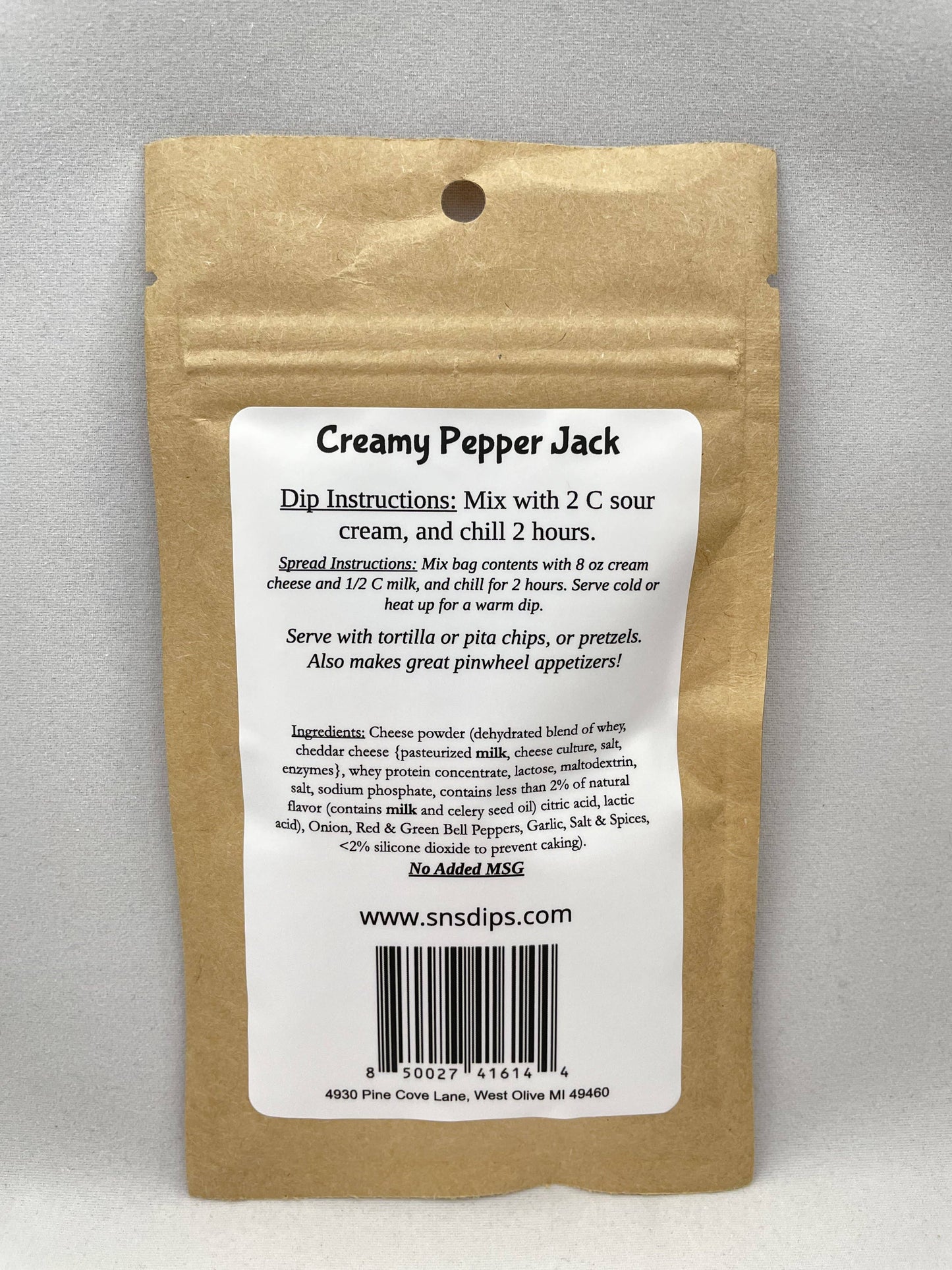 Creamy Pepper Jack Mix