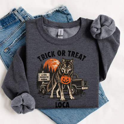 Werewolf Loca Halloween Top
