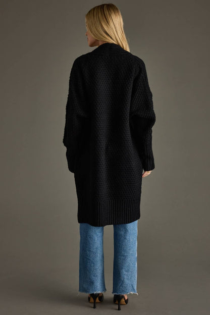 Black Knit Cardigan