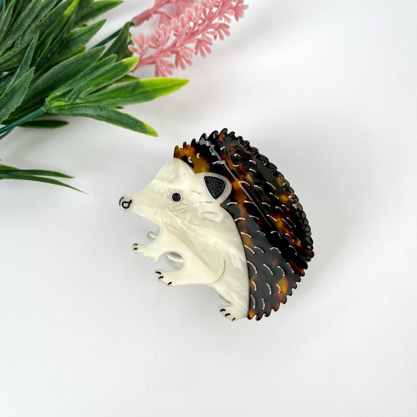 Hedgehog Hair Clip