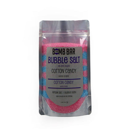 Bath Soak - Bubble Salt: Cotton Candy / 100g