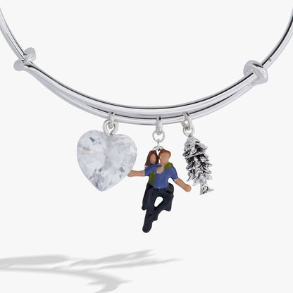 The Twilight Saga Bella & Edward Charm Bangle