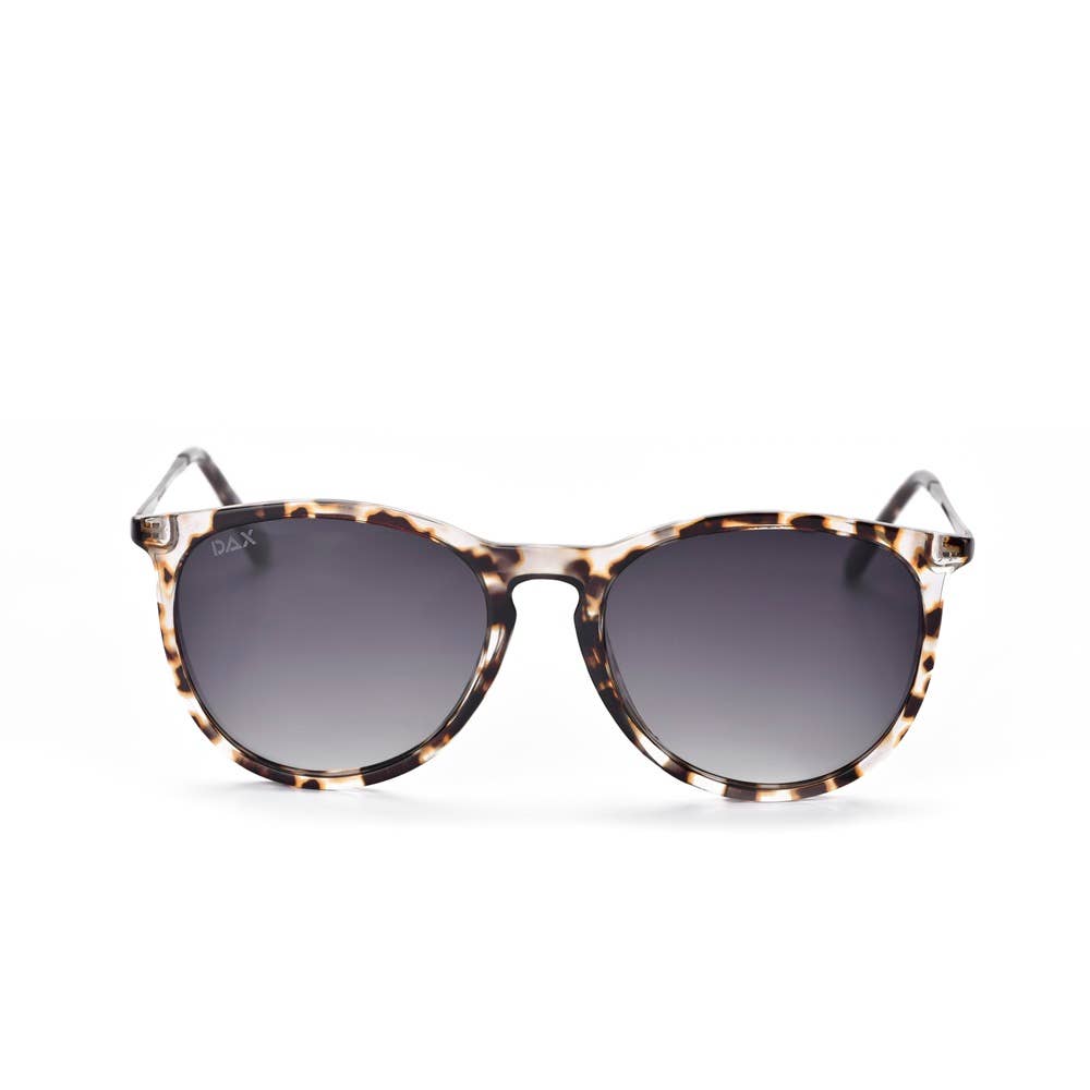 Midnight - Women's Polarized Medium Horn Sunglasses: Hot Pink