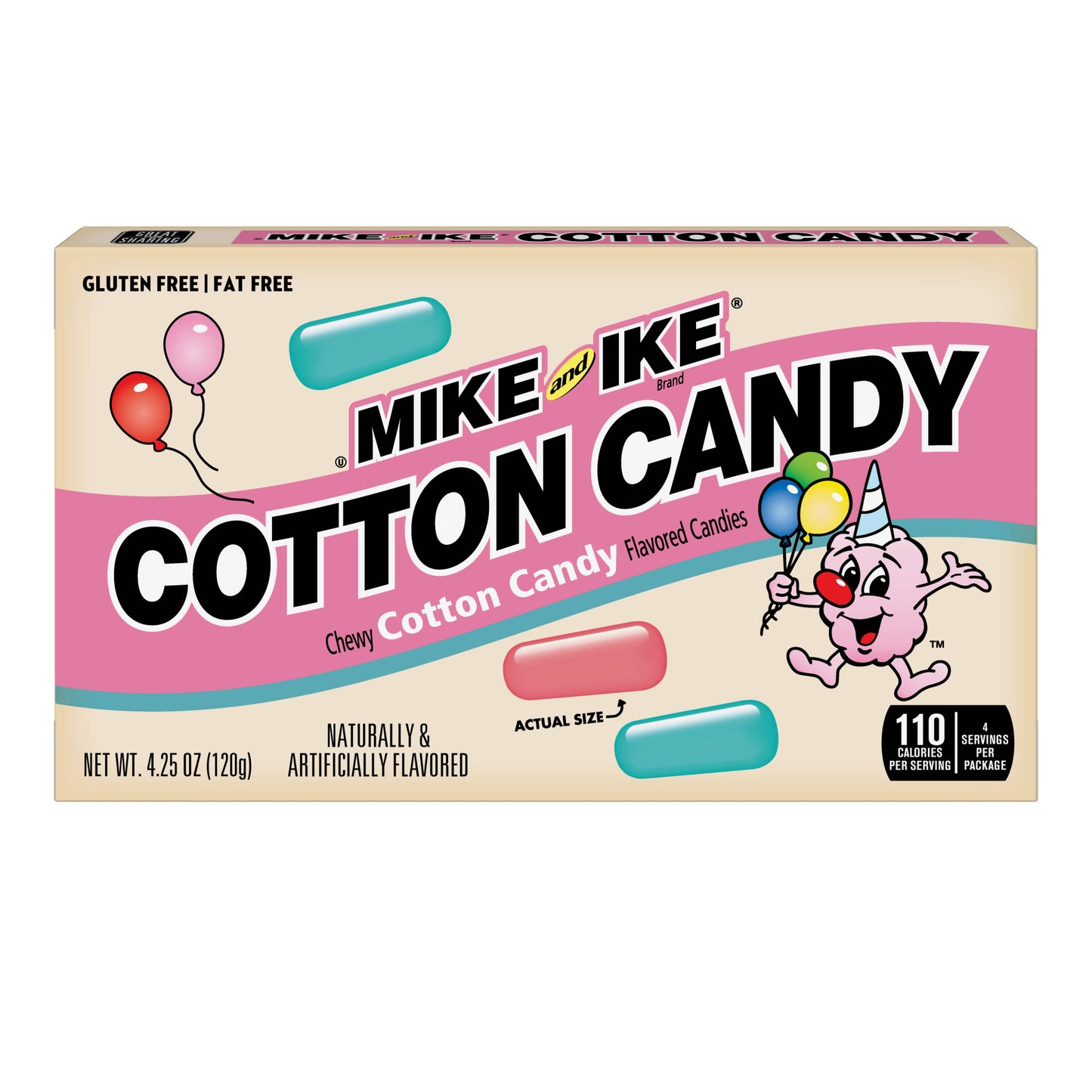 Mike & Ike Cotton Candy Theater Box