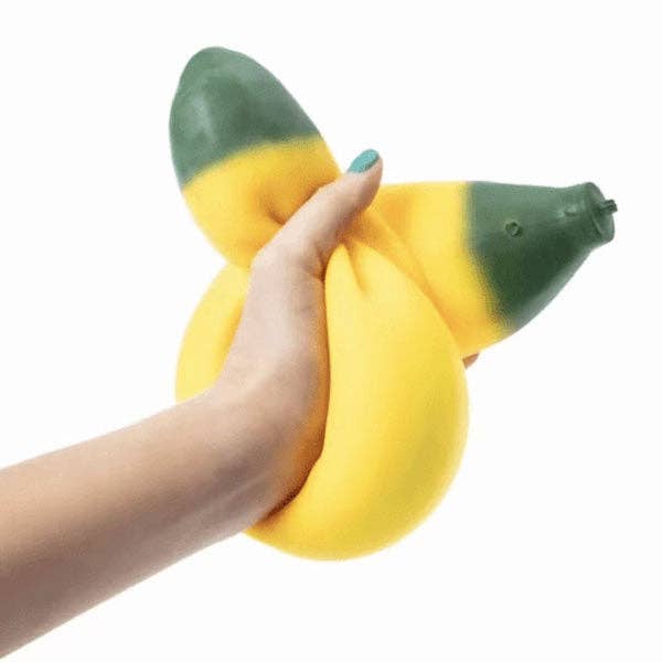 RMS SmushMart Giant 15" Banana Squishy Fidget Toy (1pc)