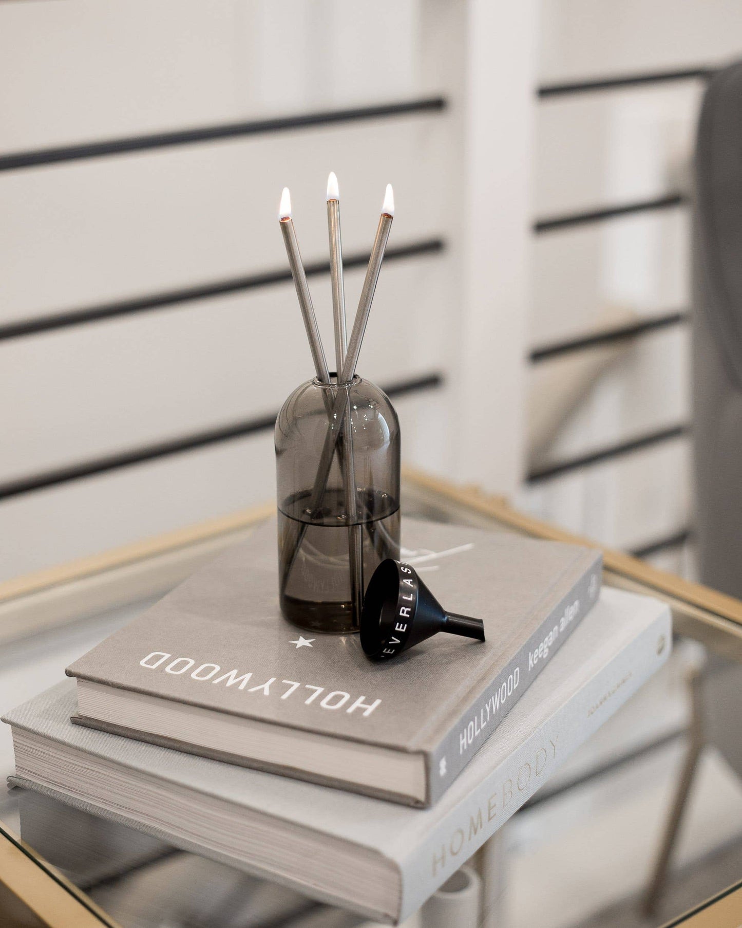 Silver Everlasting Candle – Reusable Steel Candles