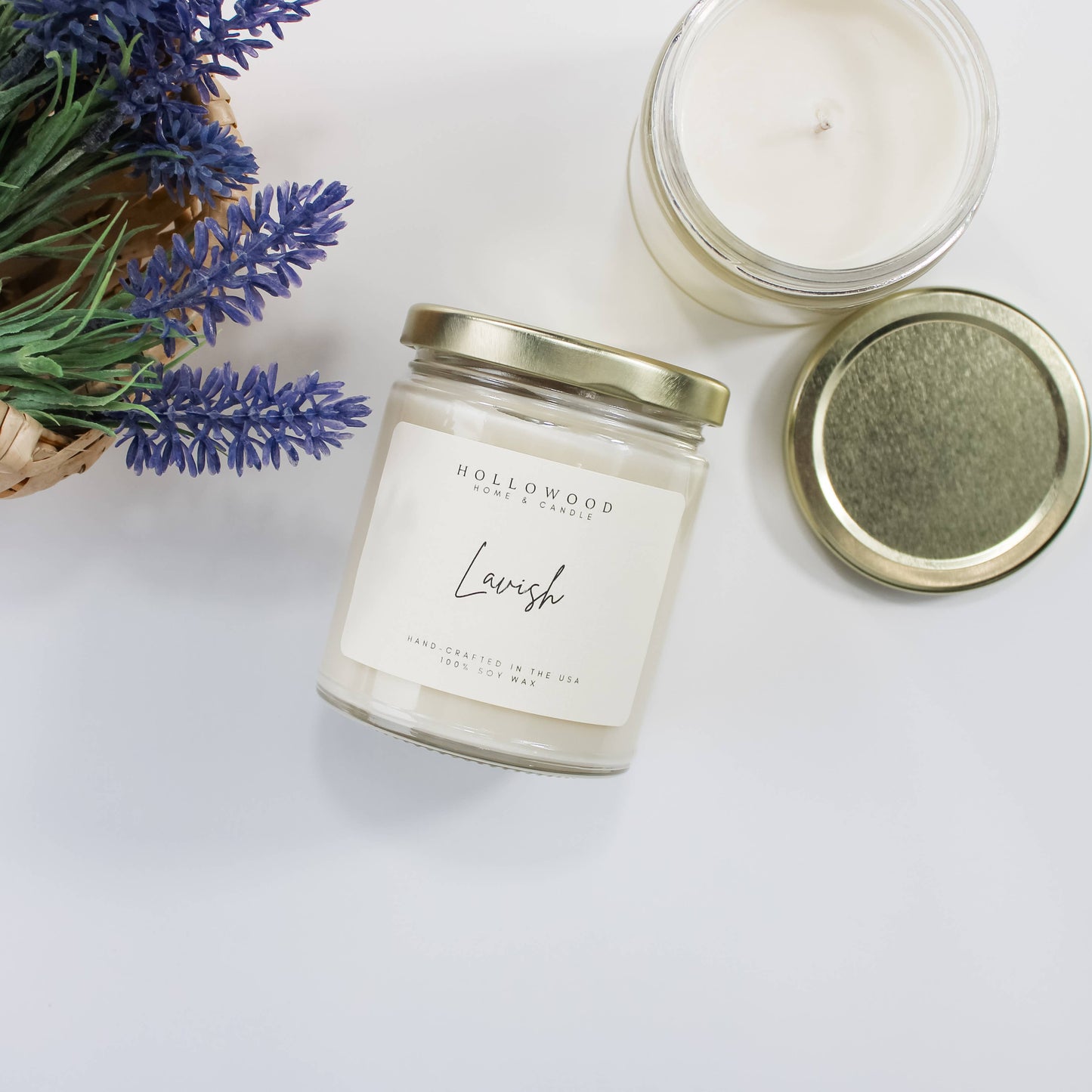 LAVISH | SPRING | 8-OUNCE CANDLE: 8 OUNCE