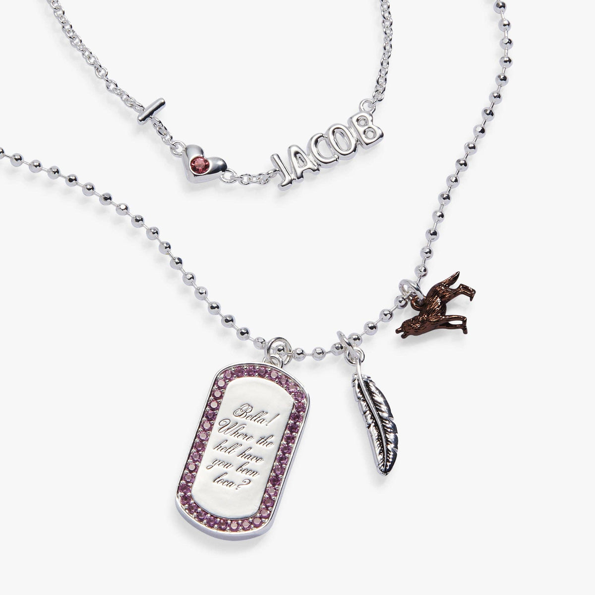 The Twilight Saga Jacob Pendant Necklace