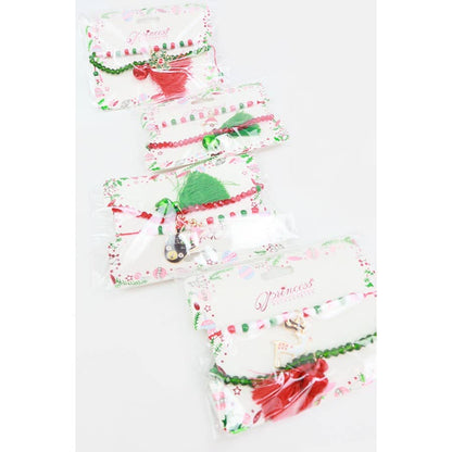 2-Pcs Christmas Theme Bracelet